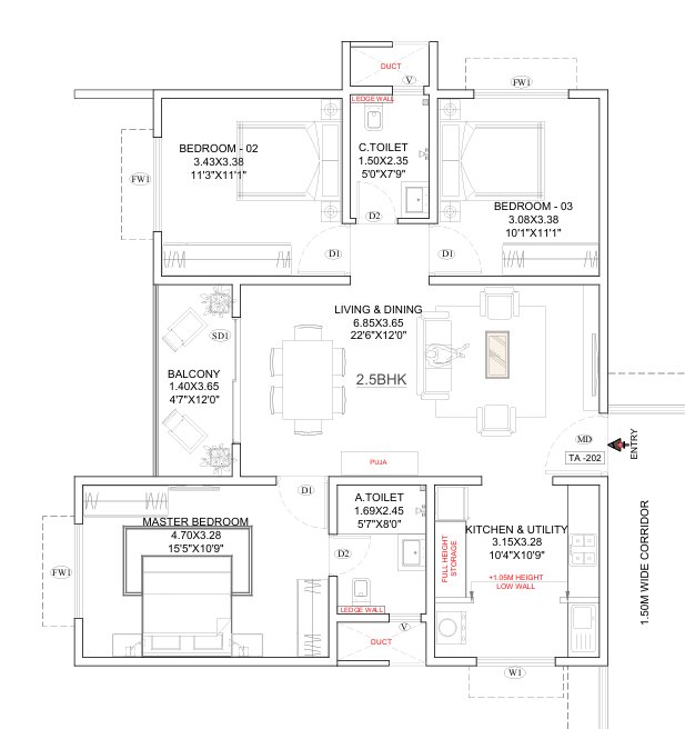 Nikhar Celio Floorplan